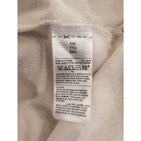 Old Navy Beige Sweater Women XXL Half Sleeve Relaxed Soft Girl Vanilla Girl - Picture 4 of 7